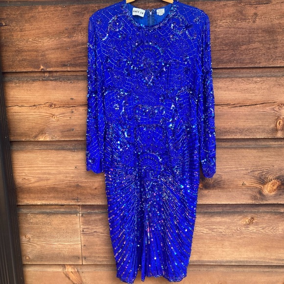 Vintage Sequin Dress - Picture 1 of 12